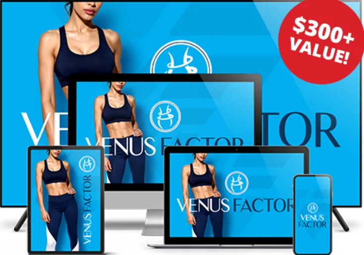 Venus Factor USA digital fitness program bonus $300 value metabolic wellness